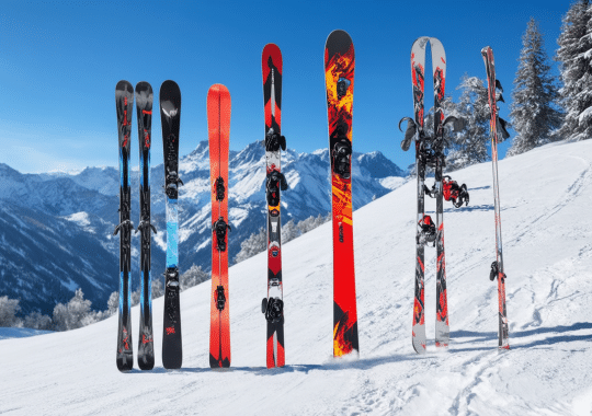 Les différents types de skis et leurs usages