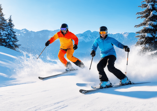 Les techniques pour gérer les descentes glacées