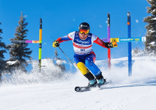 Les techniques pour une descente en slalom réussie