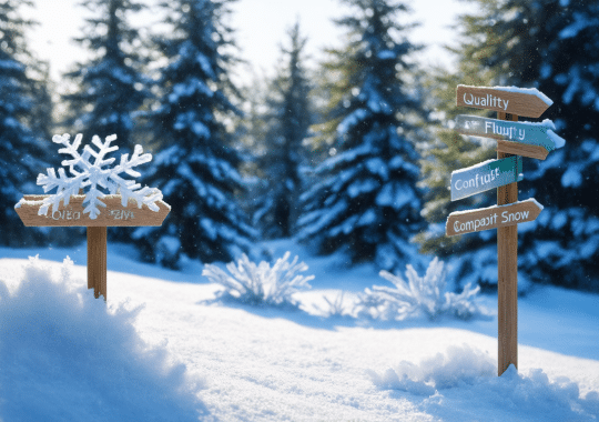 Comment reconnaître la qualité de la neige