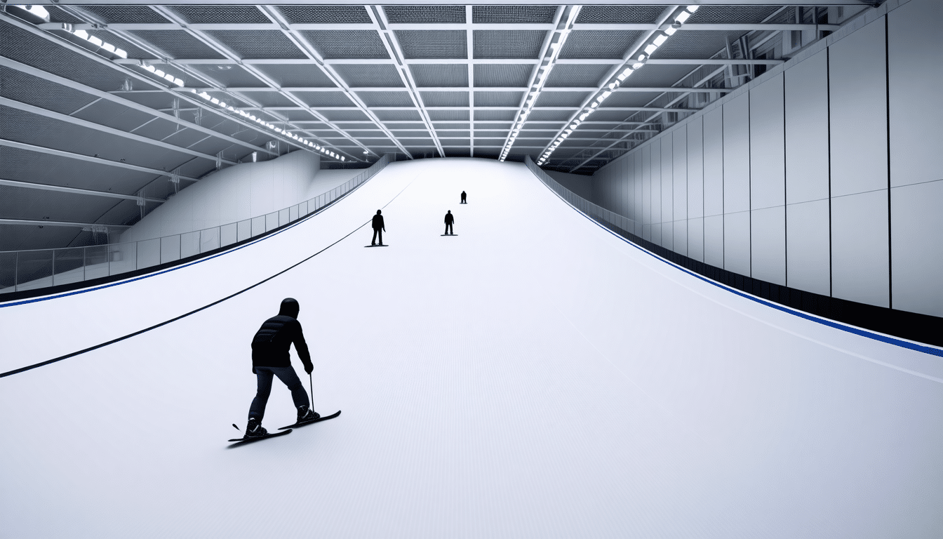 découvrez comment il est possible de skier toute l'année, même sans neige, grâce à des pistes intérieures innovantes. profitez d'une expérience de glisse unique en toute saison !