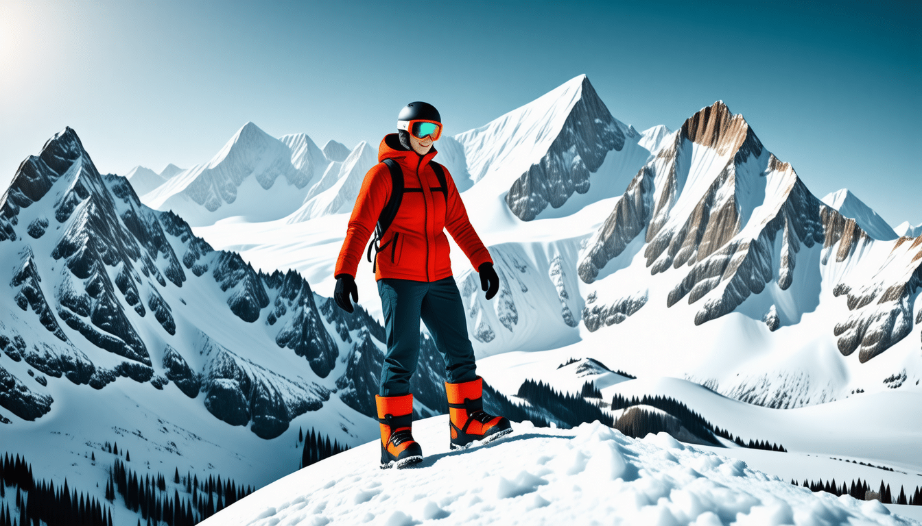 Porter des après-skis pour monter en confiance